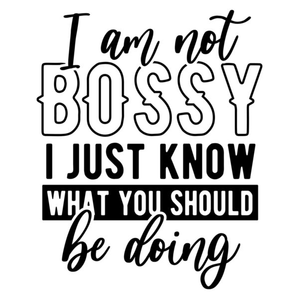 Im not a bossy Thumbnail