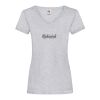 Women's valueweight v-neck T Thumbnail