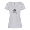 Women's valueweight v-neck T Thumbnail